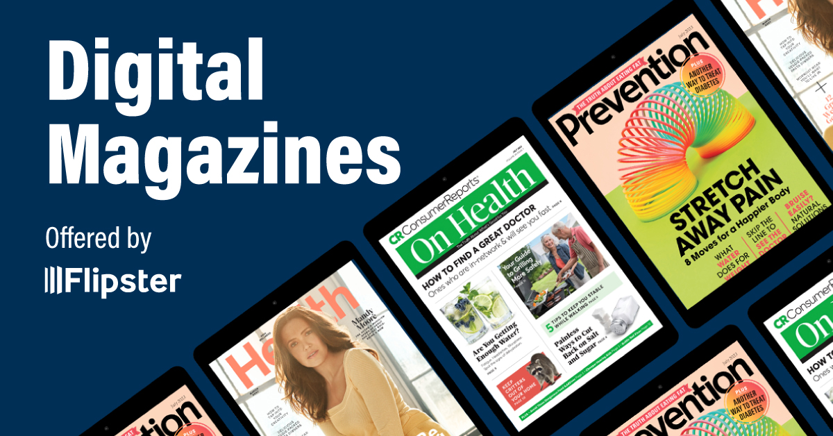 Digital Magazines through Flipster and the County Library