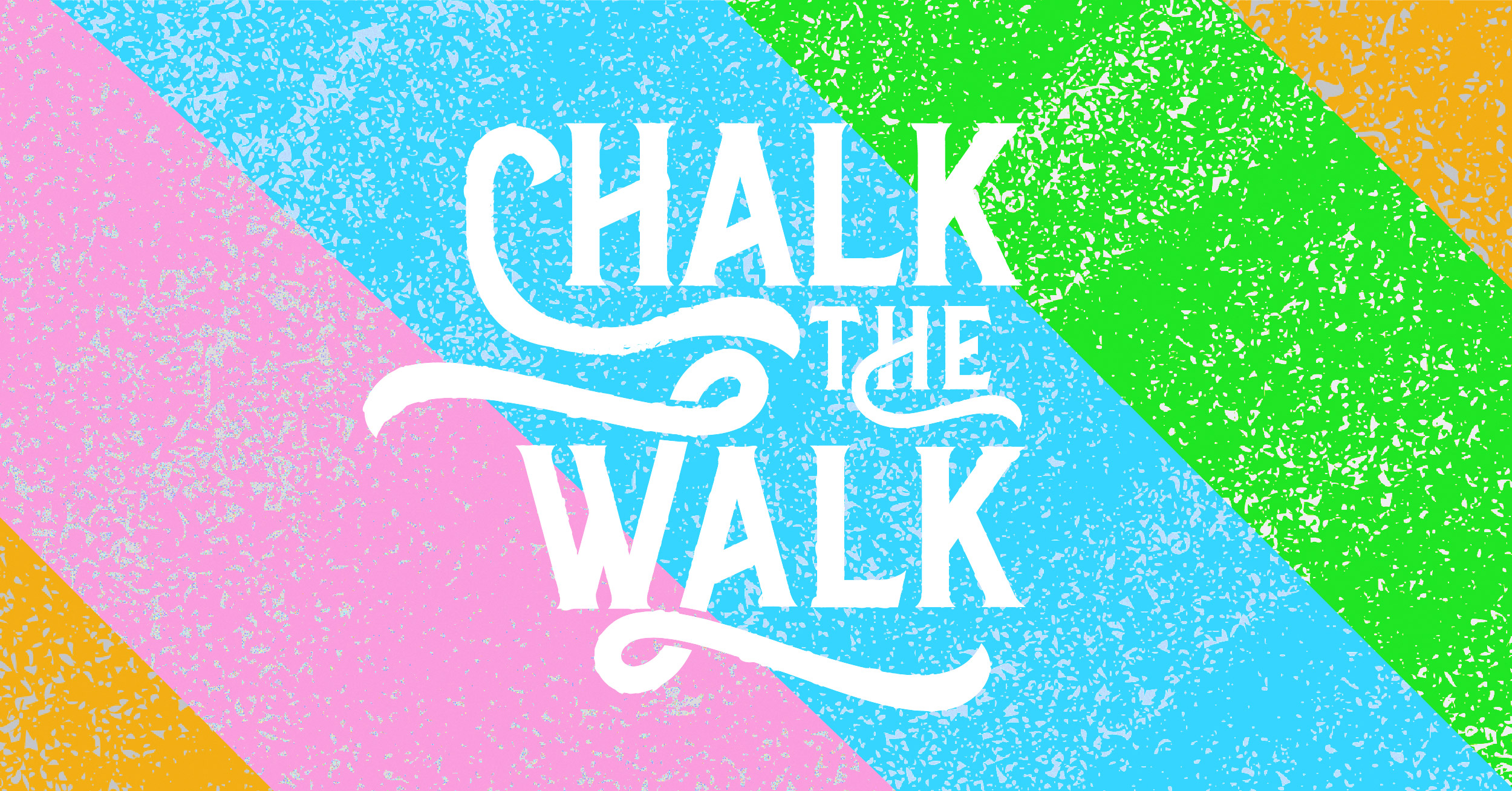 Chalk the Walk at the County Library